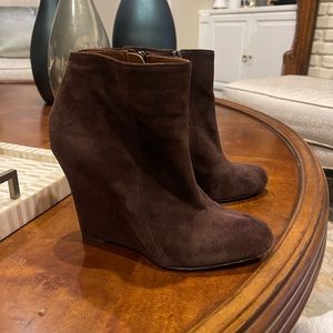 Sam Edelman Brown Suede Boots